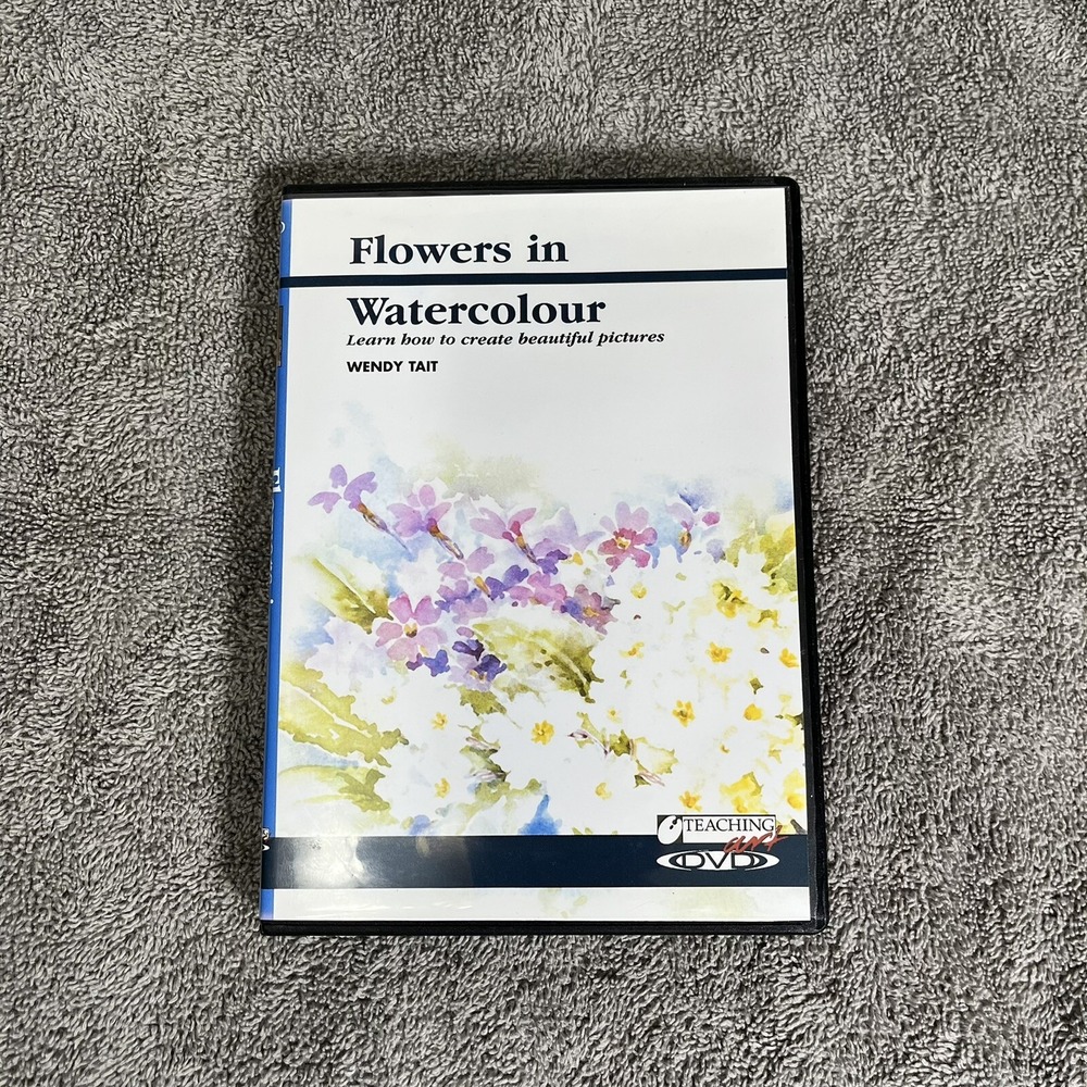 Flowers In Watercolour Learn How To Create Beautiful Pictures Teaching‎ Art DVD